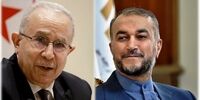 پیام امیرعبداللهیان به همتای الجزایری‌ خود