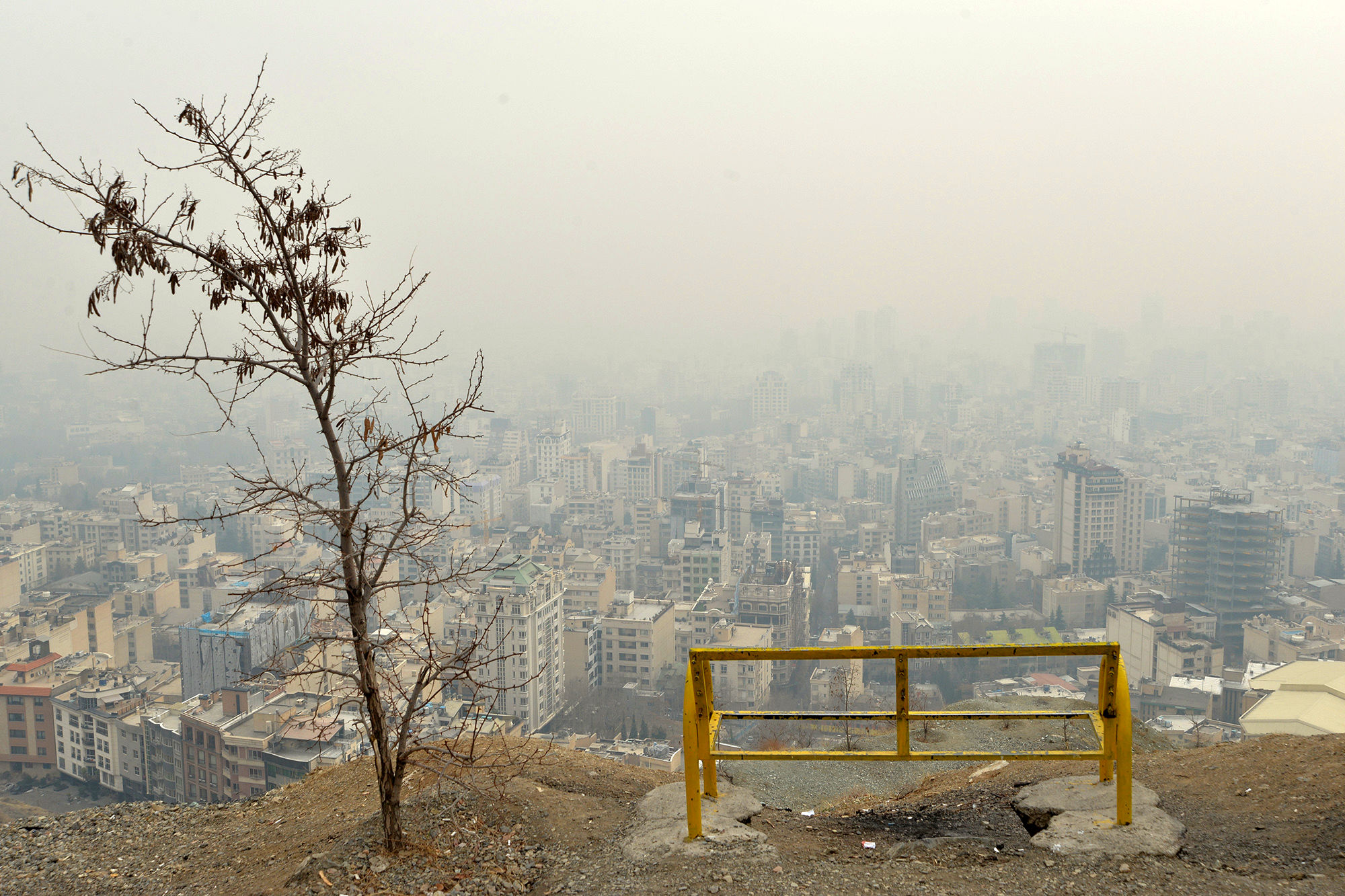 این 11 نقطه در تهران آلوده ترین هوا را دارد