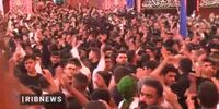 تصاویری از عزاداری پرشور ایرانیان در کربلای معلی + فیلم