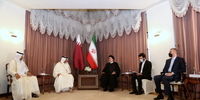 پیشنهاد تاسیس یک مرکز تجاری ایرانی در قطر در دیدار رئیسی و نخست وزیر قطر