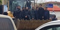 حضور متفاوت یک مدیر عالی رتبه در مناطق سیل زده