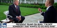 ترامپ در گفتگو با فاکس‌نیوز: کسی نیستم که با ایران وارد جنگ شود چون به اقتصاد و مردم آسیب می‌زند