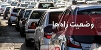  ترافیک سنگین در محور کندوان