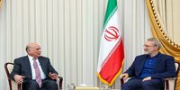 فواد حسین با علی لاریجانی دیدار کرد