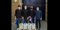 اهدای سوخت به انگلیسی‌ها از سوی دانشجویان ایرانی!+عکس
