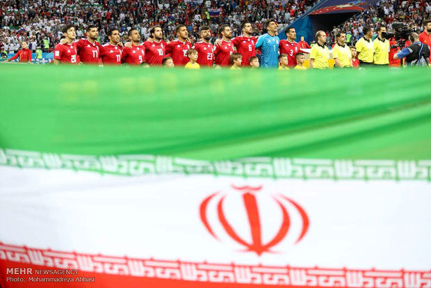 تساوی ایران و اسپانیا تا پایان نیمه اول

