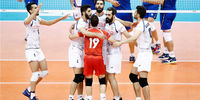 خوش شانسی تیم ملی والیبال ایران