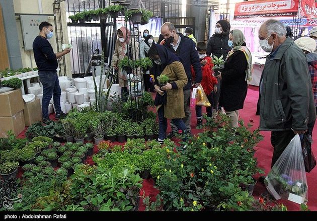 نمایشگاه گل همدان