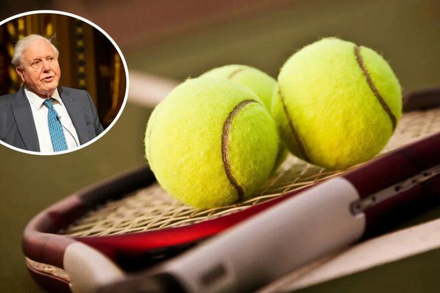 چرا توپ های تنیس زرد هستند؟