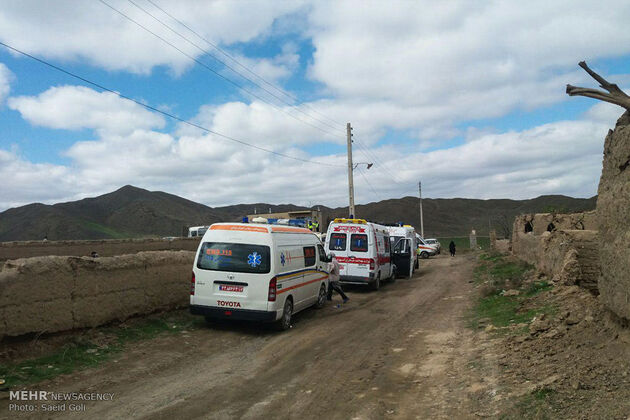 خسارات زلزله در روستاهای استان خراسان رضوی