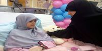 عیادت دختر سردار سلامی از کودکان مجروح جنگ+ تصاویر