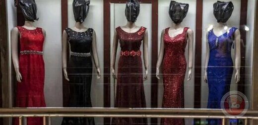 دستور طالبان برای پوشاندن سر مانکن‌های مغازه‌های لباس زنانه

