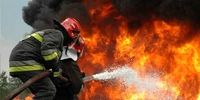 آتش‌سوزی یک واحد تجاری در کیانمهر کرج 