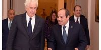 دیدار و رایزنی رئیس جمهور مصر با رئیس سیا در قاهره