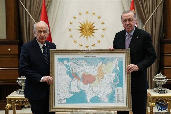 هدیه جنجالی یک حزب ترکیه‌ به اردوغان