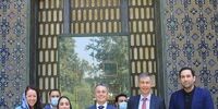 وزیر امور خارجه سوییس در کاخ نیاوران + عکس