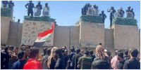 از سرگیری دوباره اعتراضات در عراق/ حامیان جریان صدر به دنبال ورود به منطقه سبز
