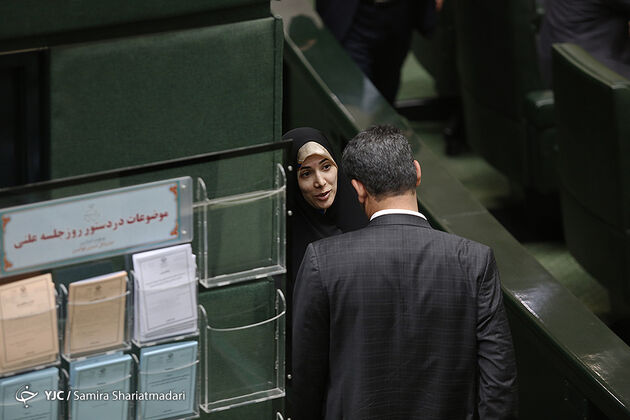 تصاویر جالب از صحن علنی مجلس امروز 14 مرداد 97