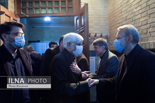 مراسم همسر شهید مطهری