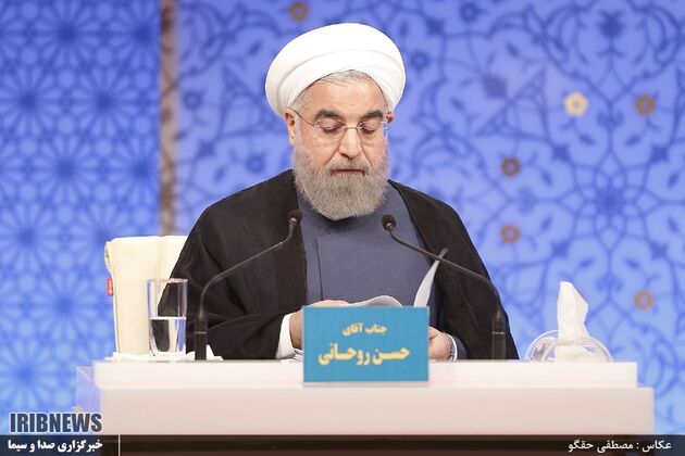 گزارش تصویری سومین مناظره کاندیداهای ریاست جمهوری