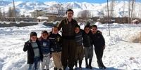  عشق به معلمی در سردترین نقطه مرزی ایران  
