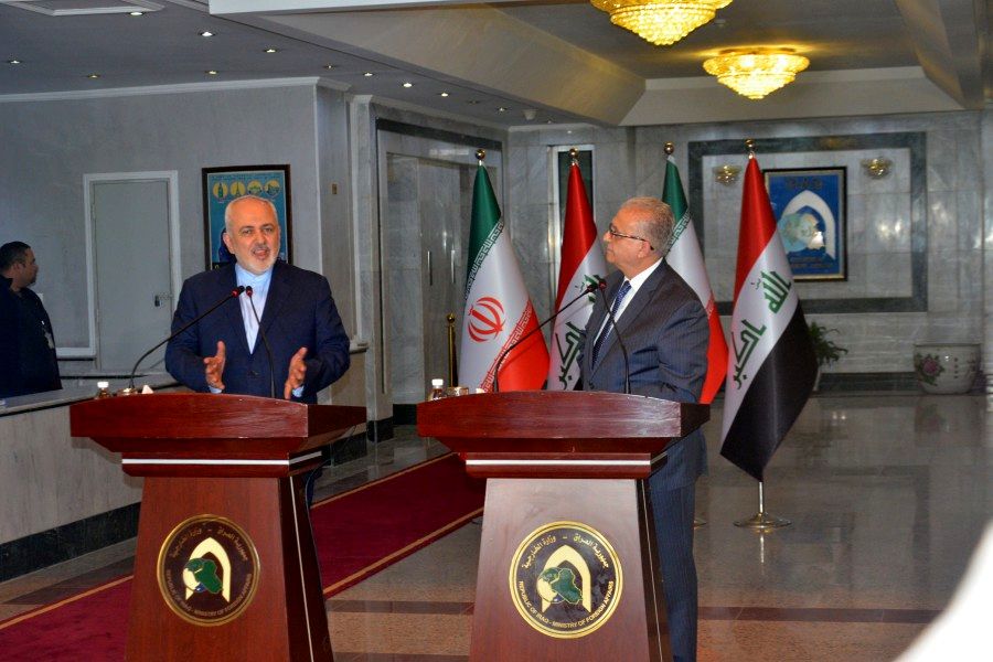 ظریف: به هیچ‌کس اجازه دخالت در روابط ایران و عراق را نمی‌دهیم