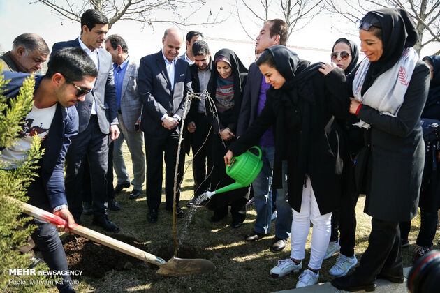 مراسم روز جهانی فوتبال زنان در ایران