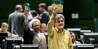 پای ظریف و روحانی به صحن مجلس باز شد/ بگومگوی کوچک زاده با قالیباف