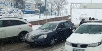 برف  دوباره تهرانی ها را غافلگیر کرد /ترافیک سنگین در این مناطق تهران 