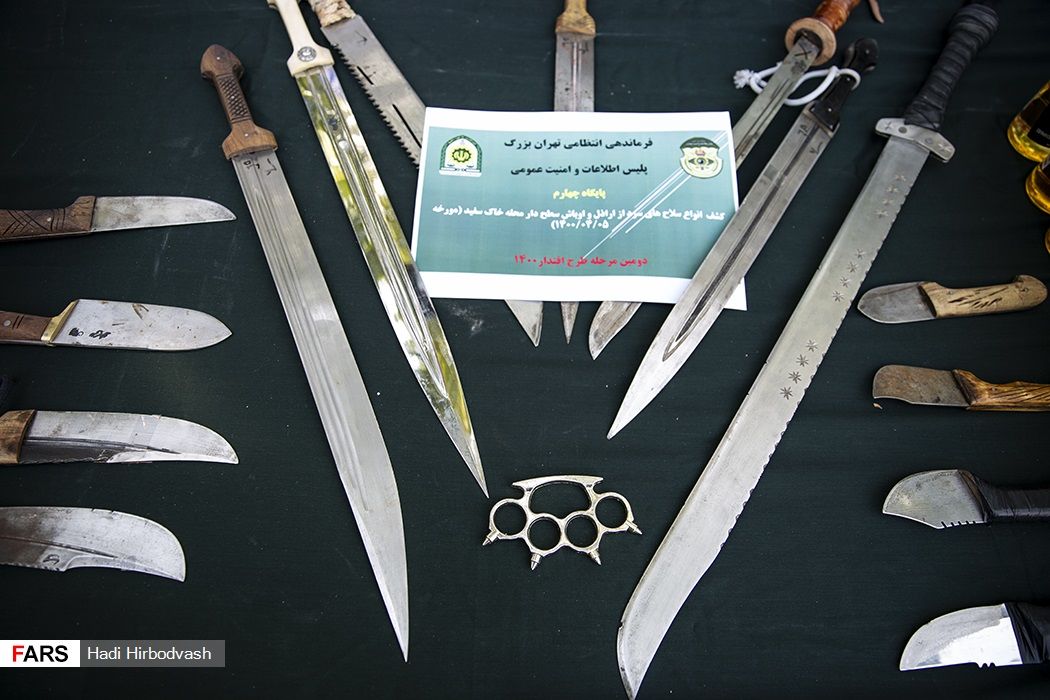 در24 ساعت اخیر رخ داد؛ بازداشت 131 نفر در اسلامشهر به دلیل حمل سلاح سرد!