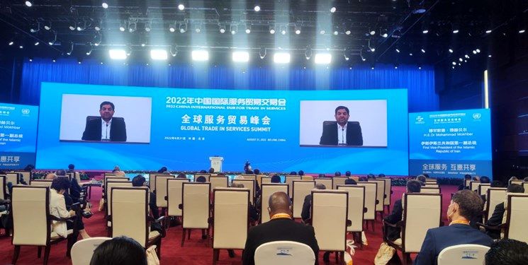 پیام مهم مخبر در نمایشگاه بین‌المللی خدمات تجاری ۲۰۲۲ چین 