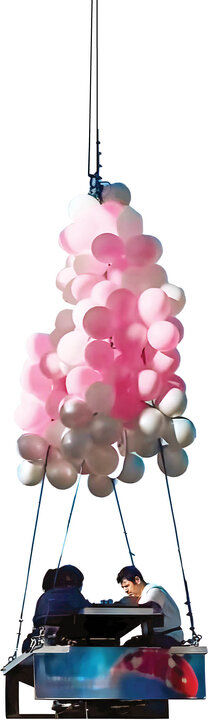 تفریح عجیب و لاکچری برای پولدارهای تهرانی / ماجرای میز معلق چیست؟