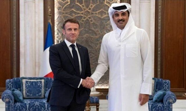 تماس تلفنی مهم مکرون و امیر قطر درباره ایران + جزئیات 