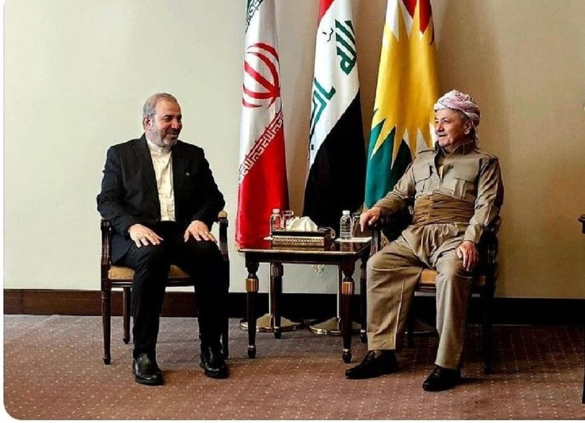 سفیر کشورمان در عراق با بارزانی دیدار کرد / روابط قدیمی و ریشه دار است
