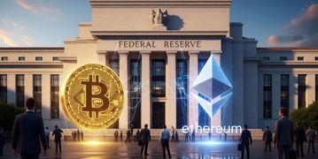 کاهش نگرانی‌ها از افت قیمت بیت‌کوین و اتر،