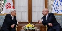 دیدار نوروزی عارف با محمدباقر قالیباف