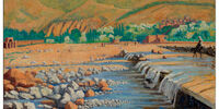 نقاشی معروف چرچیل حراج شد