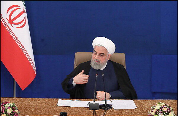 گزارش رئیس‌جمهور به ملت در صدمین روز شیوع کرونا در ایران؛ از شرایط شکننده  عبور کرده‌ایم