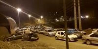 هشدار نسبت به خطر سقوط بهمن در جاده چالوس
