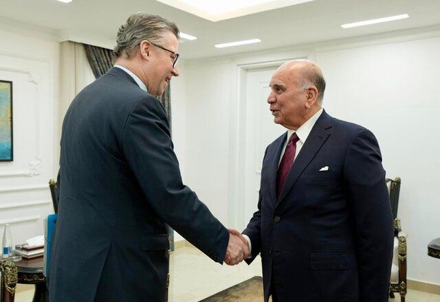 رایزنی فؤاد حسین و مقام آلمانی درباره مذاکرات ایران و آمریکا