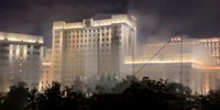  ساختمان وزارت دفاع روسیه آتش گرفت؟