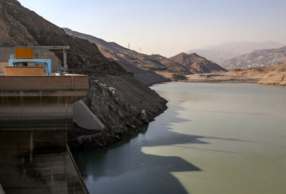 این تصاویر وضعیت بحرانی سد لتیان را نشان می دهد
