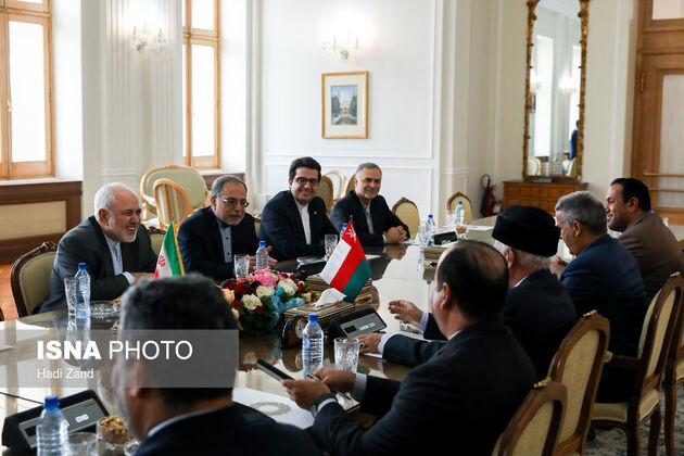 دیدار ظریف و بن‌علوی
