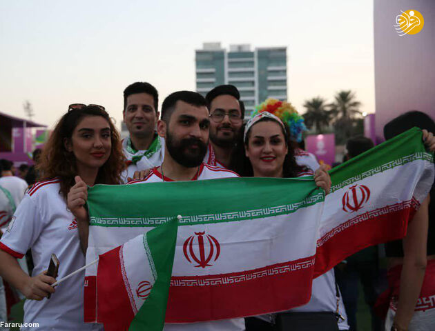تماشاگران ایرانی بازی با عراق
