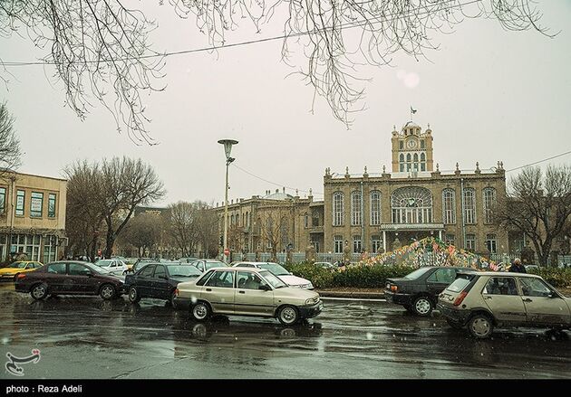 برف تبریز