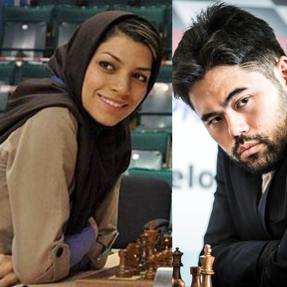 ازدواج پرسر و صدای استاد بزرگ شطرنج ایران با قهرمان جهان