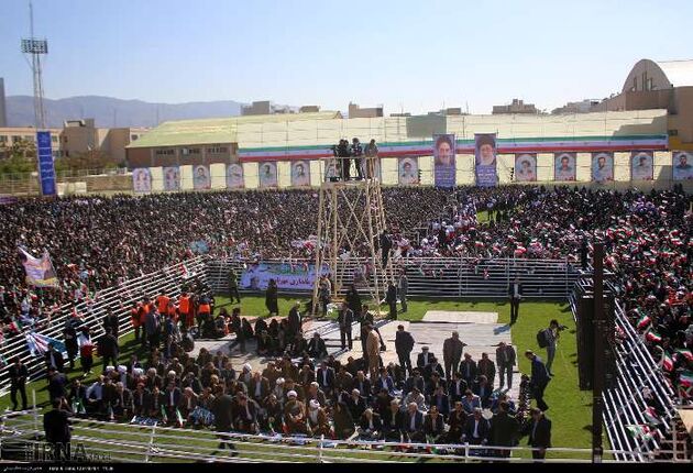 حسن روحانی در تبریز