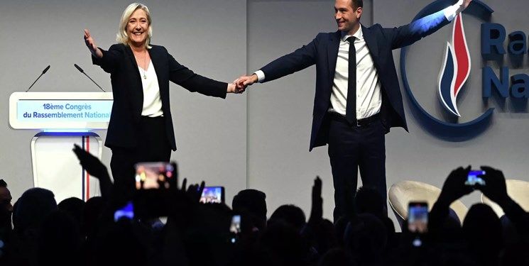 رهبر 27 ساله حزب راست‌ افراطی فرانسه تعیین شد