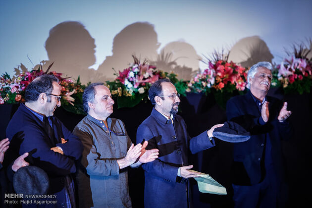 مراسم تجلیل از اصغر فرهادی