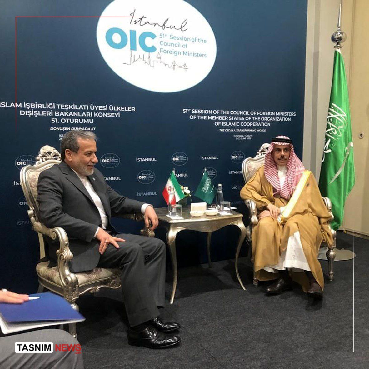 در دیدار وزیر خارجه عربستان با عراقچی در استانبول چه گذشت؟ / جزئیات